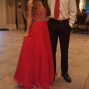 Sherri Hill Beaded Ball gown